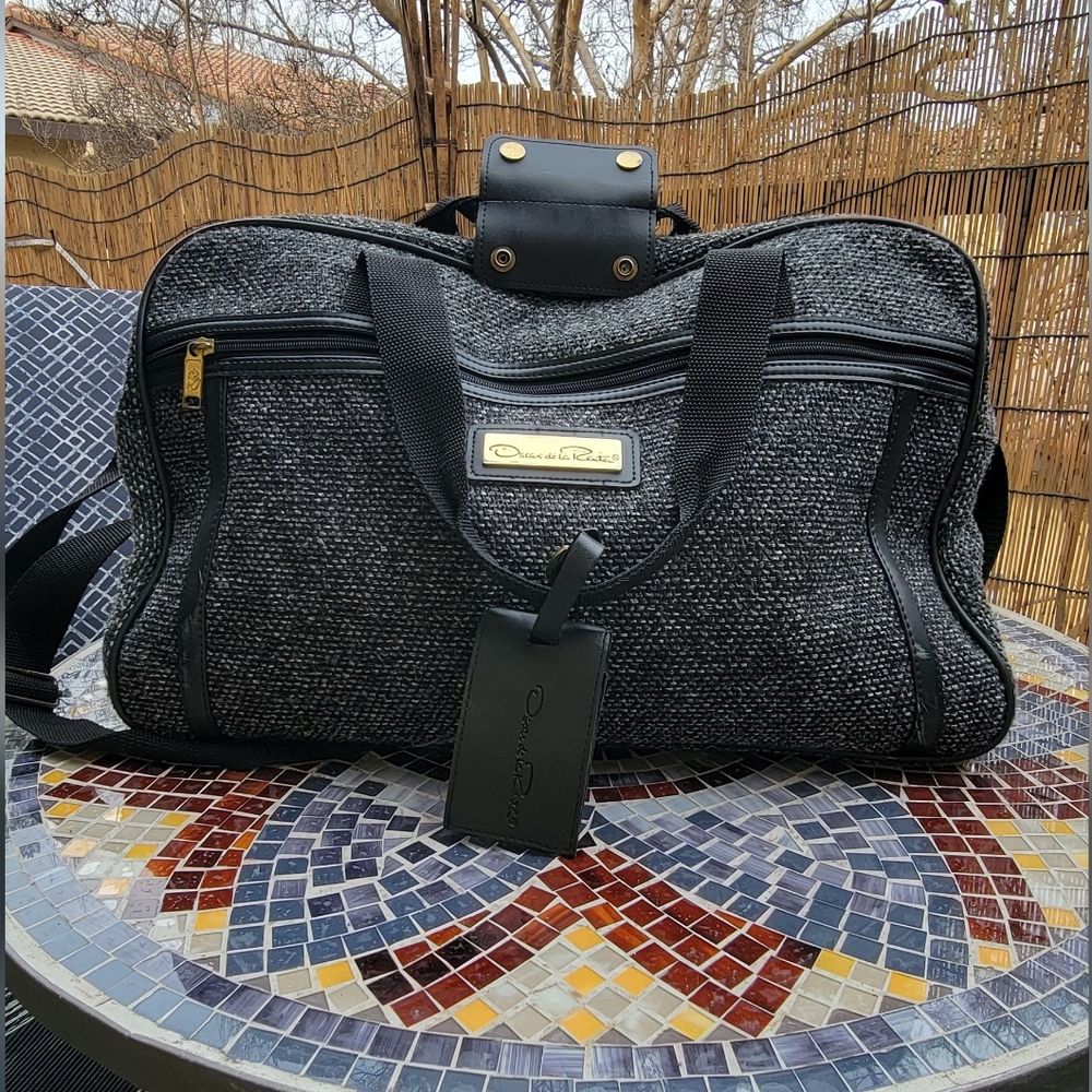 Oscar de la Renta travel bag
